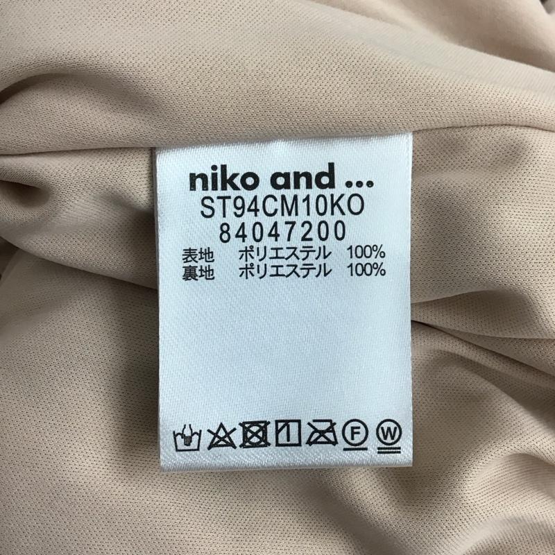 ニコアンド niko and... スカート ロングスカート ST94CM10KO プリーツスカート 花柄 桃 / ピンク /  レディース USED 古着 中古 10111544