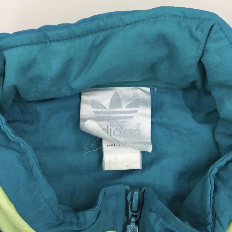 アディダス adidas ジャケット、上着 ジャンパー、ブルゾン ジップアップジャケット ジャンパー アウター ナイロンジャケット スポーツウェア L ロゴ、文字 マルチカラー / マルチカラー /  メンズ USED 古着 中古 10111616