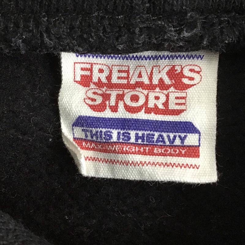 フリークスストア FREAK S STORE パーカー 長袖 長袖パーカー プルオーバーパーカー スウェット L 無地 黒 / ブラック /  メンズ USED 古着 中古 10131552