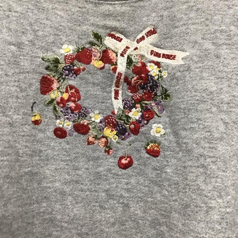 ピンクハウス PINK HOUSE トレーナー 長袖 無地 灰 / グレー /  レディース USED 古着 中古 10143382