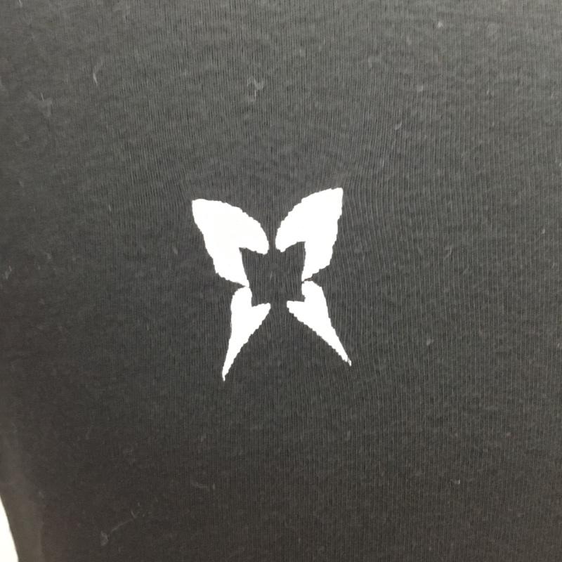 キリュウキリュウ kiryuyrik Tシャツ 半袖 半袖カットソー プリントTシャツ クルーネックカットソー S ロゴ、文字 黒 / ブラック /  メンズ USED 古着 中古 10120704