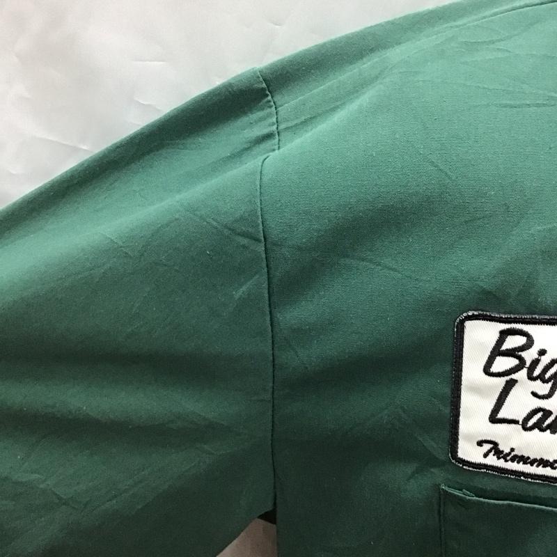 古着 USED シャツ、ブラウス 半袖 半袖シャツ カラーシャツ 半袖カットソー spirithalloween XL ロゴ、文字 緑 / グリーン /  メンズ USED 古着 中古 10116206