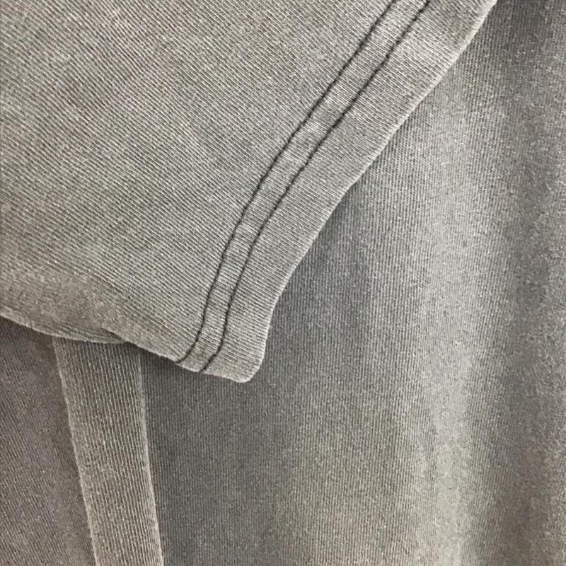 ワイルドシングス WILD THINGS Tシャツ 半袖 半袖カットソー プリントTシャツ クルーネックカットソー L ロゴ、文字 灰 / グレー /  メンズ USED 古着 中古 10133168