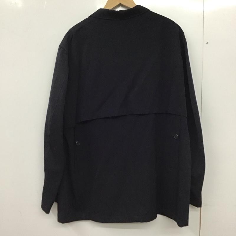 ワイズフォーメン Y s for men ジャケット、上着 ジャケット、ブレザー ジャケット アウター カラージャケット M 無地 紺 / ネイビー /  メンズ USED 古着 中古 10149937