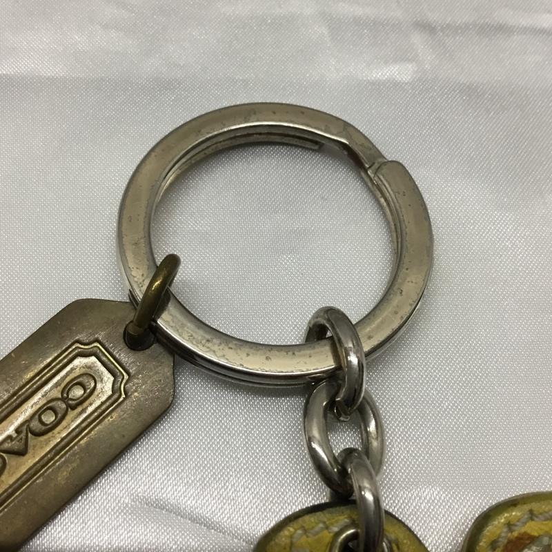 コーチ COACH キーホルダー キーホルダー 太陽 ロゴ、文字 黄 / イエロー /  レディース USED 古着 中古 10118928