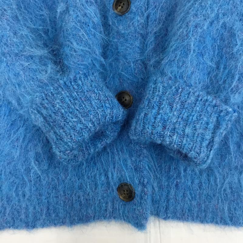 フリークスストア FREAK S STORE カーディガン 長袖 233-3330 FREE 無地 青 / ブルー /  レディース USED 古着 中古 10142218