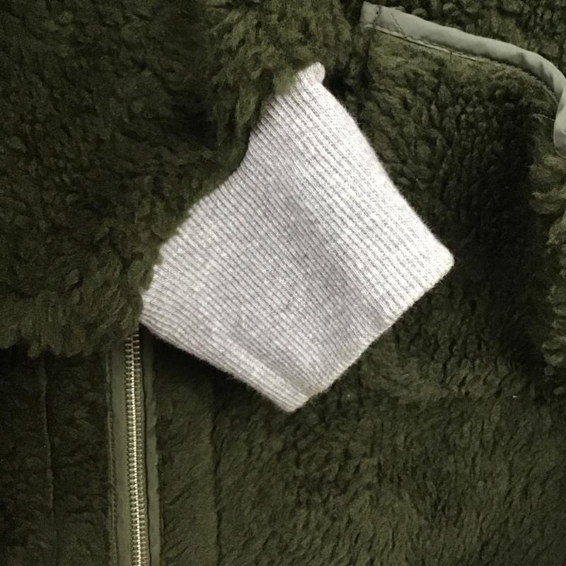 ミリタリー ミリタリー ジャケット、上着 ジャンパー、ブルゾン 無地 カーキ / カーキ /  レディース USED 古着 中古 10142765