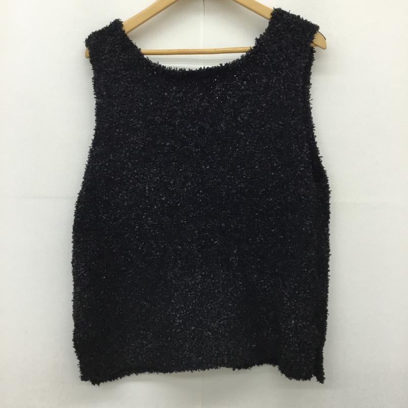 サマンサモスモス Samansa Mos2 ベスト ベスト FREE 無地 黒 / ブラック /  レディース USED 古着 中古 10140078