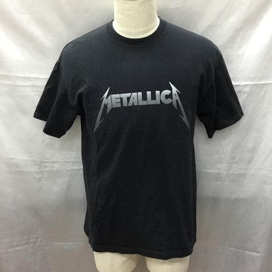 古着 USED Tシャツ 半袖 半袖カットソー プリントTシャツ クルーネックカットソー M ロゴ、文字 黒 / ブラック /  メンズ USED 古着 中古 10113566