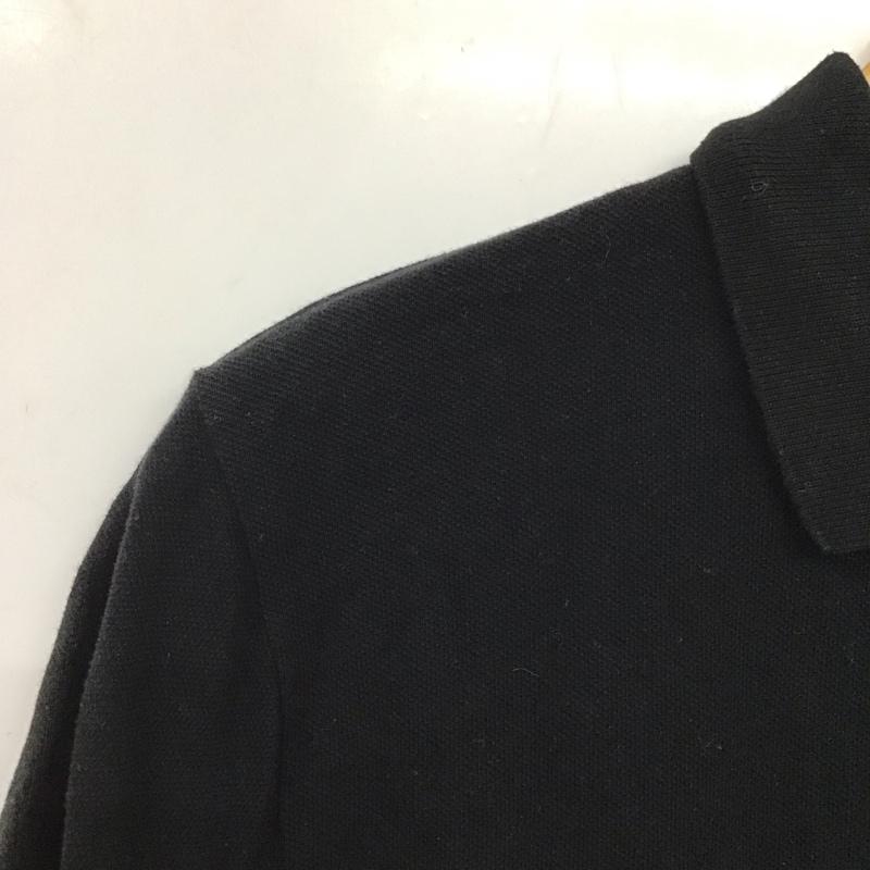 ポロラルフローレン POLO RALPH LAUREN ポロシャツ 半袖 L 無地 黒 / ブラック /  メンズ USED 古着 中古 10135983