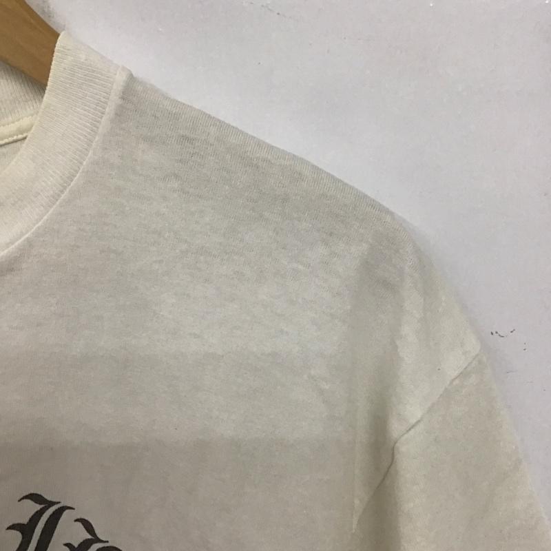 アベイシングエイプ A BATHING APE Tシャツ 半袖 Chrome Hearts クロムハーツ コラボ マイロ ロゴ L プリント 白 / ホワイト /  メンズ USED 古着 中古 10133565