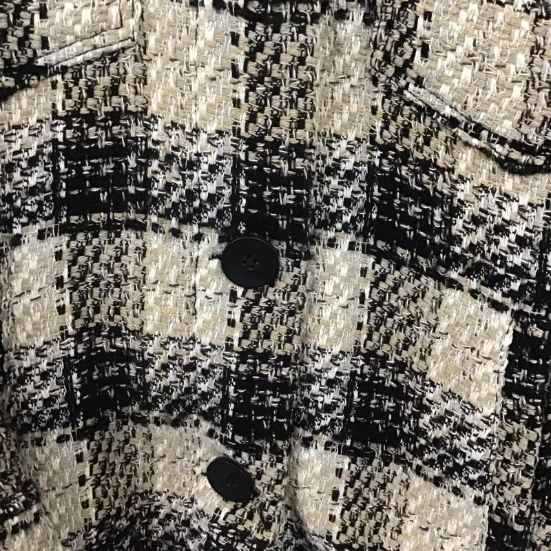 ザラ ZARA ジャケット、上着 ジャケット、ブレザー M チェック マルチカラー / マルチカラー /  レディース USED 古着 中古 10142878