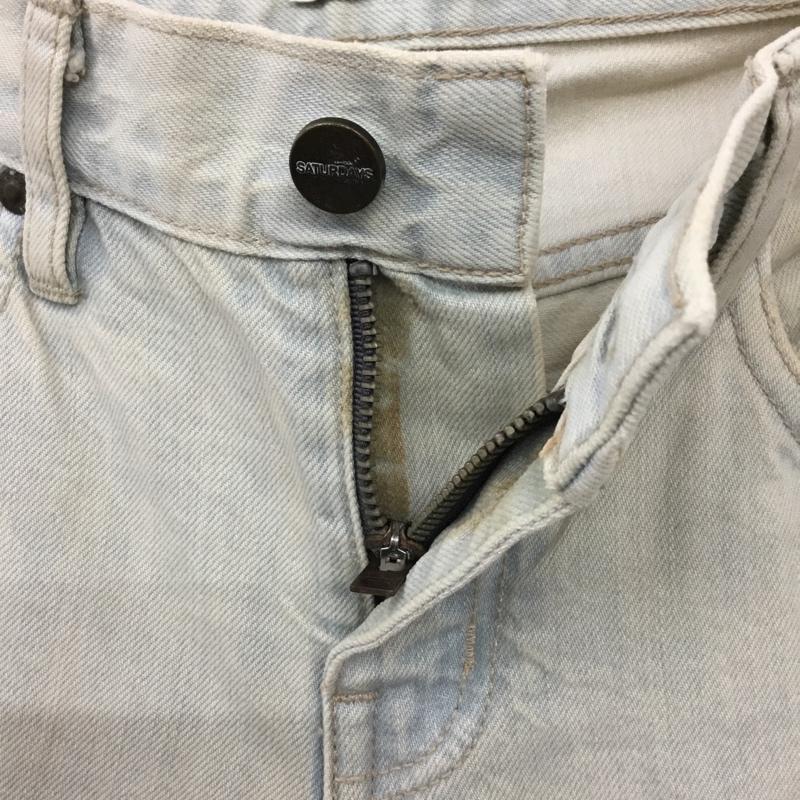 サタデーズサーフニューヨークシティー SATURDAYS SURF NYC パンツ デニム、ジーンズ デニムパンツ スリムパンツ ジーンズ 28インチ 無地 マルチカラー / マルチカラー /  メンズ USED 古着 中古 10117678