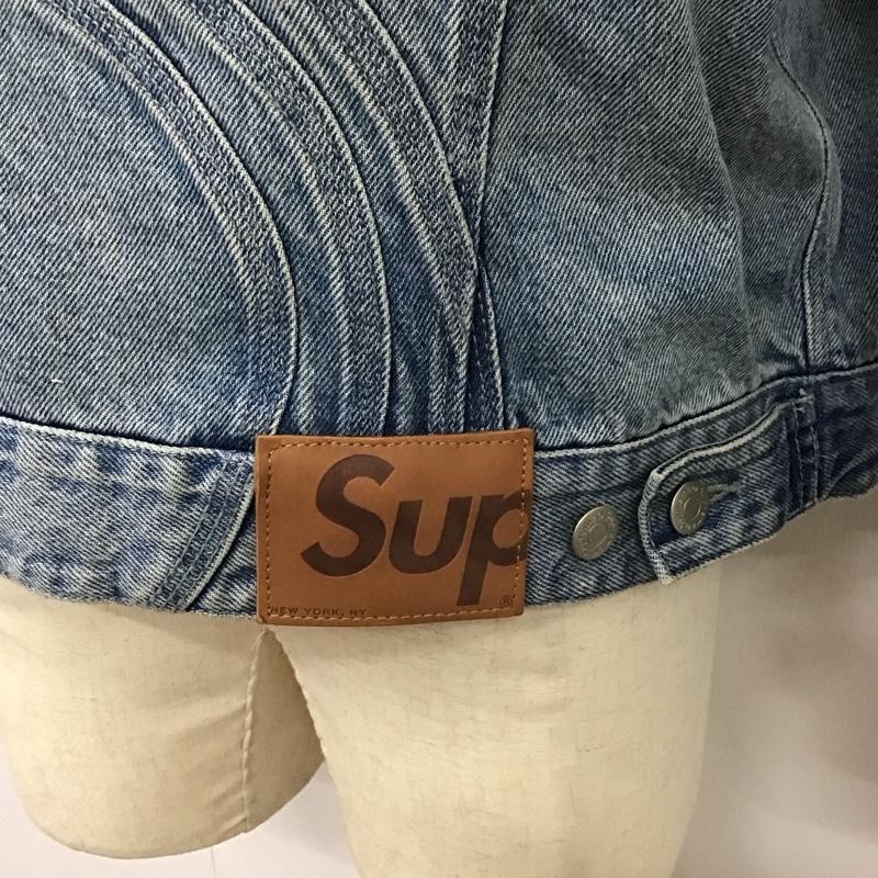 シュプリーム Supreme ジャケット、上着 ジャケット、ブレザー SS24 S ロゴデニムトラッカージャケット Gジャン M ロゴ、文字 インディゴ / インディゴ /  メンズ USED 古着 中古 10115398