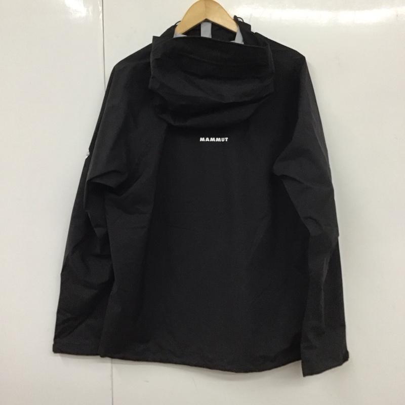 マムート Mammut ジャケット、上着 ジャケット、ブレザー 1010-32070 マサオライト2.0HSフードジャケット ジップアップジャケット M ロゴ、文字 黒 / ブラック /  メンズ USED 古着 中古 10131380