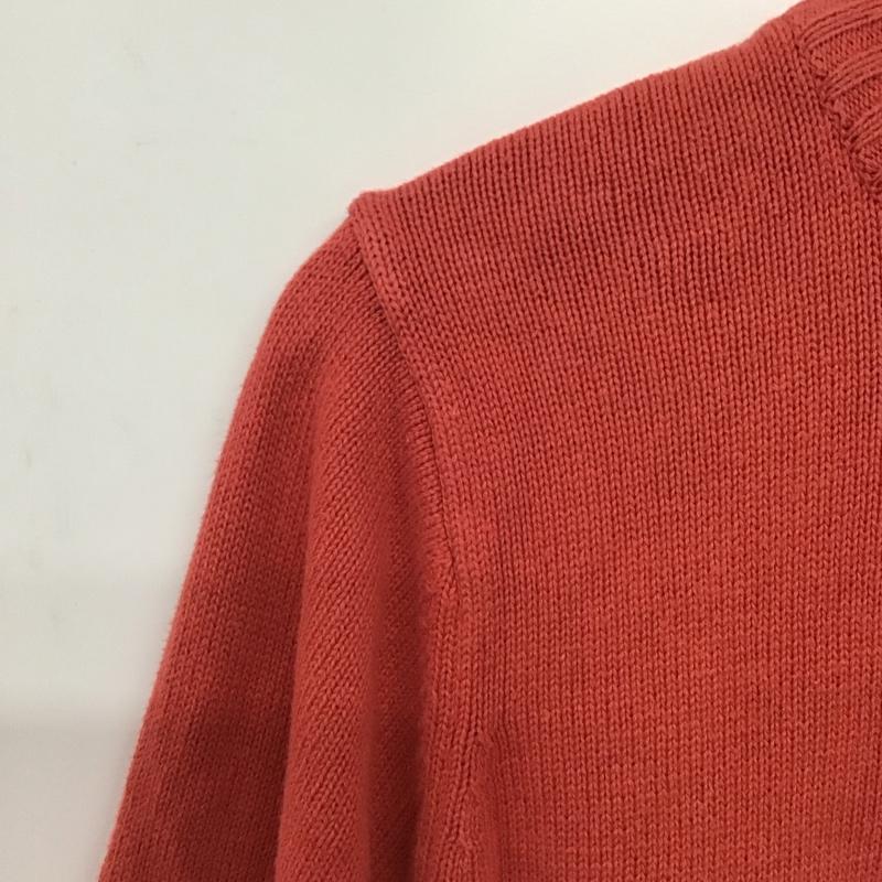 チャムス CHUMS ニット、セーター 長袖 M ロゴ、文字 赤 / レッド /  レディース USED 古着 中古 10143009