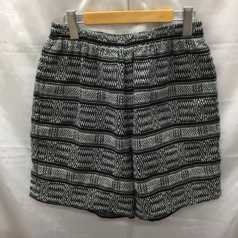 クーティープロダクションズ COOTIE PRODUCTIONS パンツ ショートパンツ cte-19s108 MexicanJacquardEasyShorts ハーフパンツ ショートパンツ カジュアルパンツ M 総柄 白 / ホワイト / X 黒 / ブラック /  メンズ USED 古着 中古 10117717