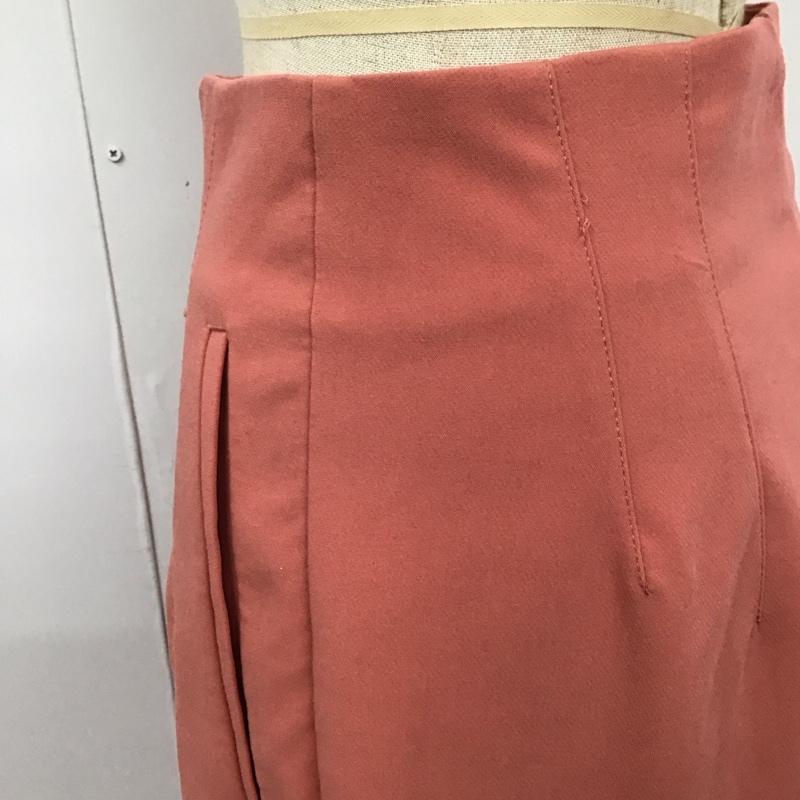 ザラ ZARA パンツ スラックス スラックス ストレートパンツ スリムパンツ S 無地 桃 / ピンク /  レディース USED 古着 中古 10114476