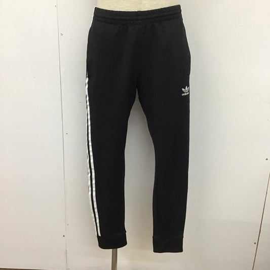 アディダス adidas ボトムス ボトムス GF0210 トラックパンツ ジャージ L ロゴ、文字 黒 / ブラック / X 白 / ホワイト /  メンズ USED 古着 中古 10112216