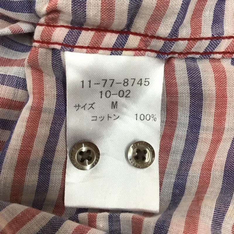 ニューヨーカー NEWYORKER シャツ、ブラウス 半袖 半袖シャツ カラーシャツ 半袖カットソー チェックシャツ M チェック マルチカラー / マルチカラー /  メンズ USED 古着 中古 10113213
