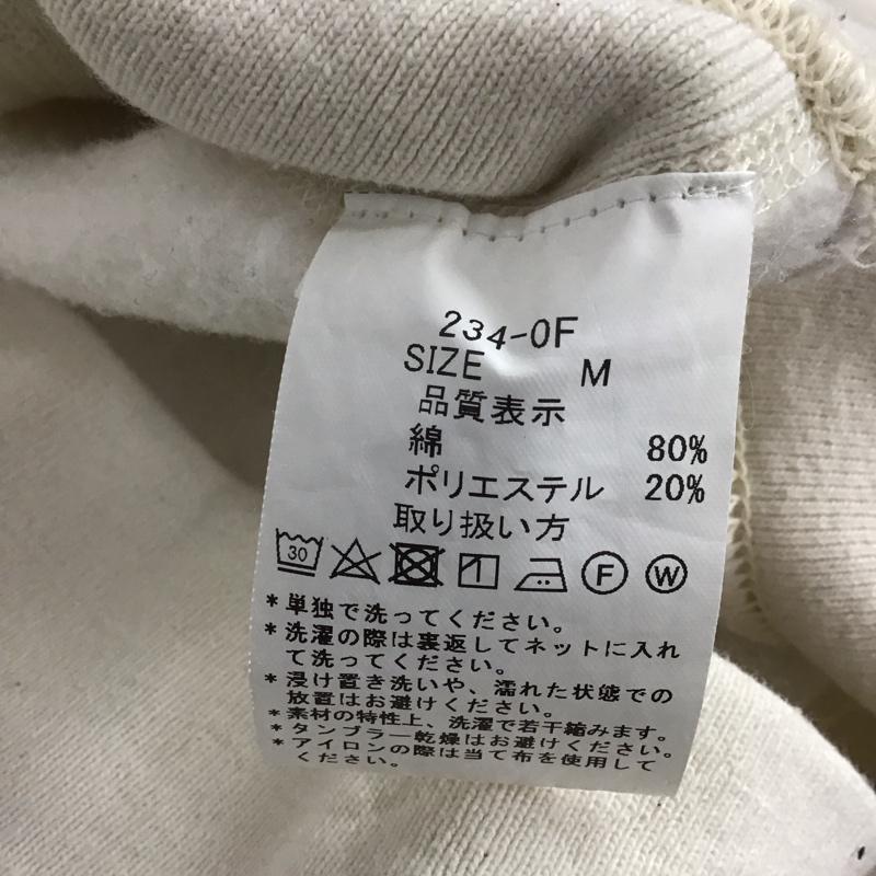 キャンバー CAMBER トレーナー 長袖 長袖トレーナー スウェット クルーネック プルオーバー M 無地 白 / ホワイト /  メンズ USED 古着 中古 10141757