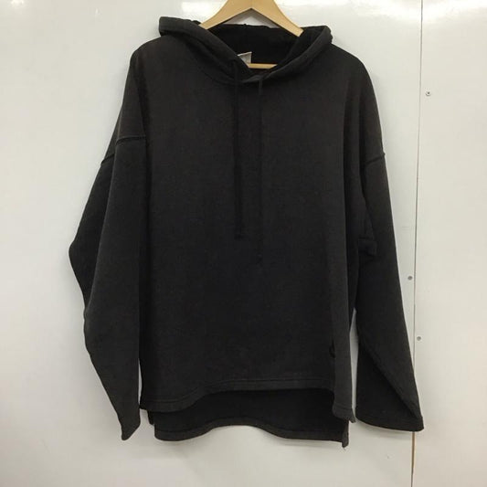 ナイキ NIKE パーカー 長袖 長袖パーカー プルオーバーパーカー スウェット 90s usa L 無地 ダークグレー / ダークグレー /  メンズ USED 古着 中古 10148708