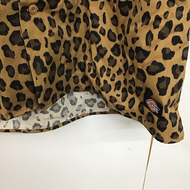 ディッキーズ Dickies シャツ、ブラウス 半袖 半袖シャツ プリントシャツ ポケットシャツ L ヒョウ柄・レオパード柄 マルチカラー / マルチカラー /  メンズ USED 古着 中古 10142621