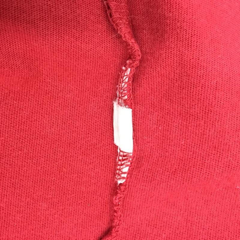 ナイキ NIKE Tシャツ 半袖 クルーネック プリント M ロゴ、文字 えんじ / ワインレッド /  メンズ USED 古着 中古 10121011