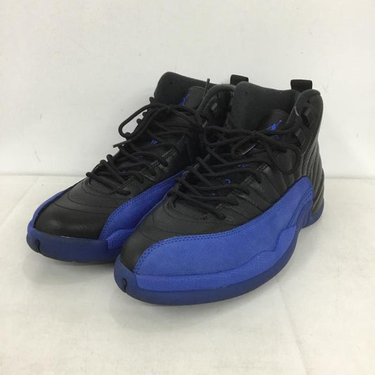 ナイキ NIKE スニーカー スニーカー 130690-014 AIR JORDAN 12 RETRO 29cm 29.0cm ロゴ、文字 黒 / ブラック / X 青 / ブルー /  メンズ USED 古着 中古 10138323