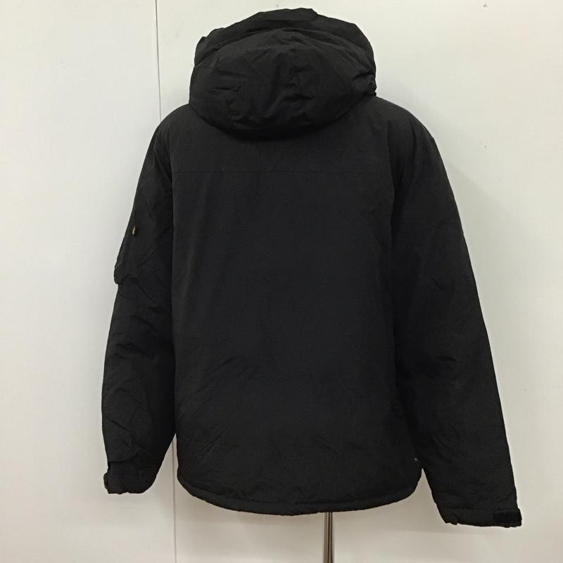アルファインダストリー Alpha Industries ジャケット、上着 ジャンパー、ブルゾン TA0645-001 ミリタリージャケット 中綿ジャケット XL ワンポイント 黒 / ブラック /  メンズ USED 古着 中古 10118118
