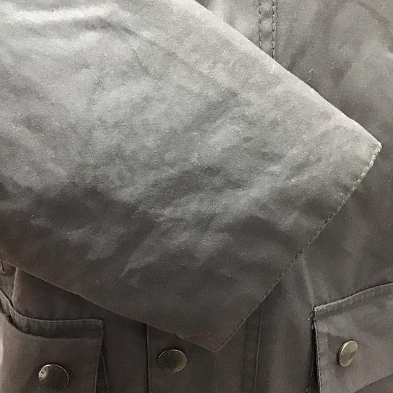 バーブァー Barbour ジャケット、上着 ジャンパー、ブルゾン ジップアップジャケット ジャンパー ジャケット カジュアルジャケット アウター 38 無地 黒 / ブラック /  メンズ USED 古着 中古 10114119