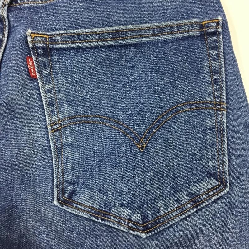 リーバイス Levi s パンツ デニム、ジーンズ 32インチ 無地 インディゴ / インディゴ /  メンズ USED 古着 中古 10110616