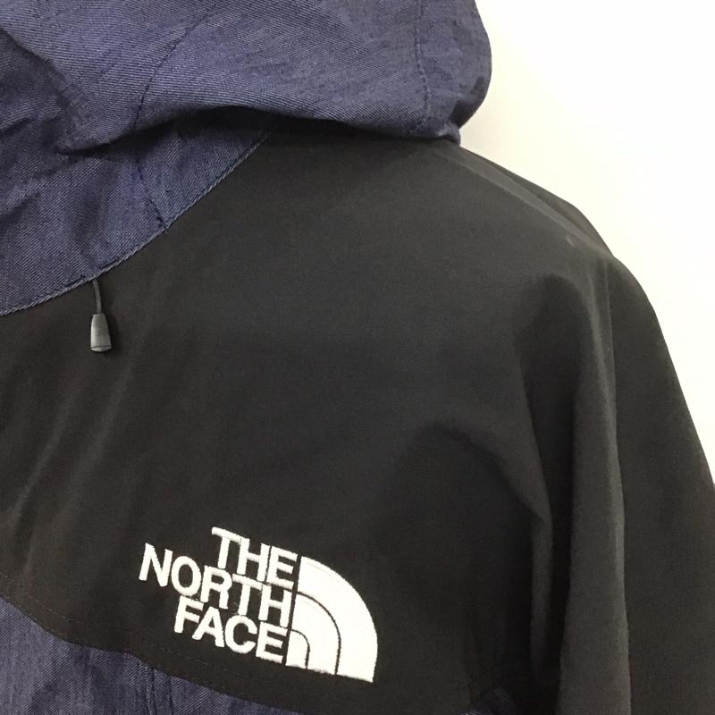 ザノースフェイス THE NORTH FACE ジャケット、上着 ジャンパー、ブルゾン np12032 マウンテンライトデニムジャケット ジップアップジャケット アウター S ロゴ、文字 インディゴ / インディゴ /  メンズ USED 古着 中古 10107736