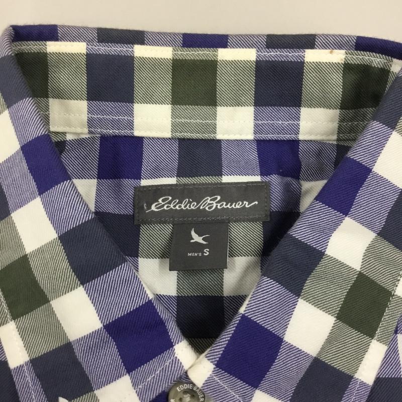 エディーバウアー Eddie Bauer シャツ、ブラウス 半袖 半袖 S チェック マルチカラー / マルチカラー /  メンズ USED 古着 中古 10115820