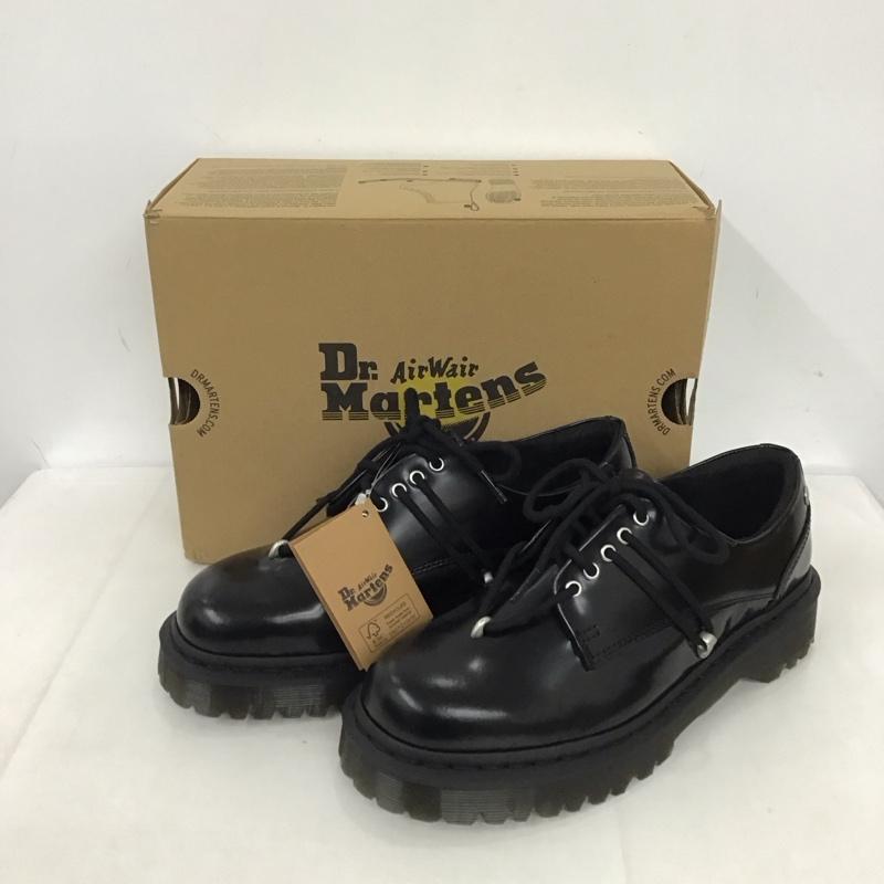 ドクターマーチン Dr.Martens 革靴 革靴 Zeffir51 5ホール UK6 箱有 US：7 無地 黒 / ブラック /  メンズ USED 古着 中古 10123168