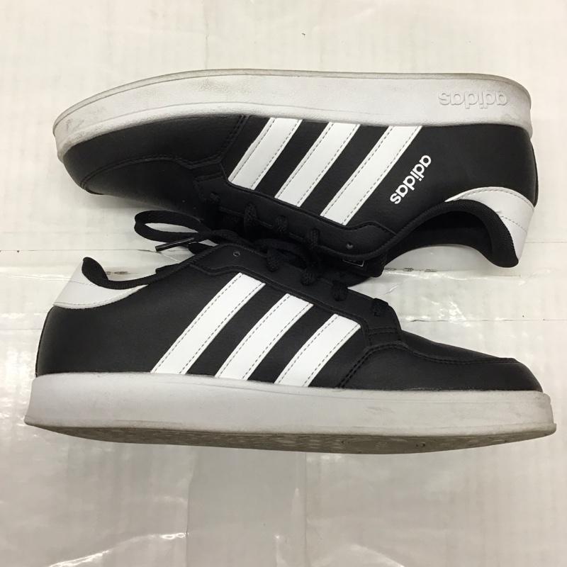アディダス adidas スニーカー スニーカー FY9507 BREAKNET 24.5cm 24.5cm ロゴ、文字 黒 / ブラック / X 白 / ホワイト /  レディース USED 古着 中古 10118856