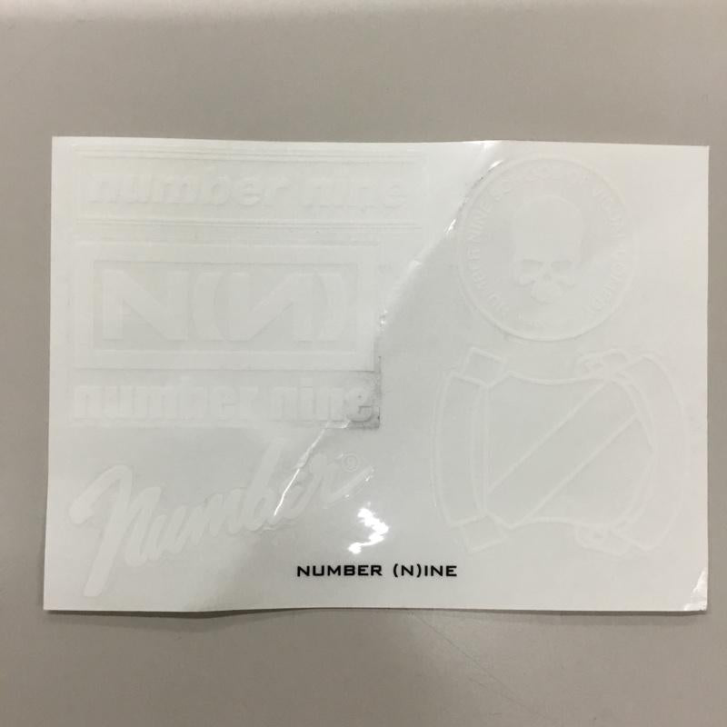 ナンバーナイン NUMBER (N)INE Tシャツ 半袖 半袖カットソー プリントTシャツ クルーネックカットソー 2 ボーダー柄 黒 / ブラック /  メンズ USED 古着 中古 10116133