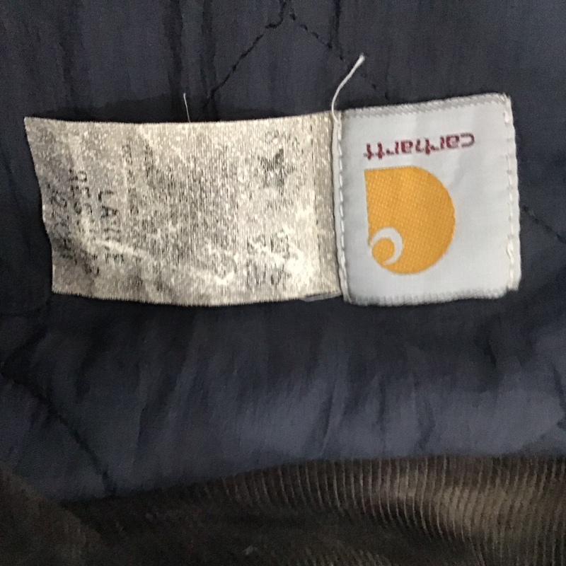 カーハート Carhartt ジャケット、上着 ジャケット、ブレザー ジップアップジャケット アウター 古着 80s 90s arctic traditional usa製 モカ L ロゴ、文字 マルチカラー / マルチカラー /  メンズ USED 古着 中古 10137107