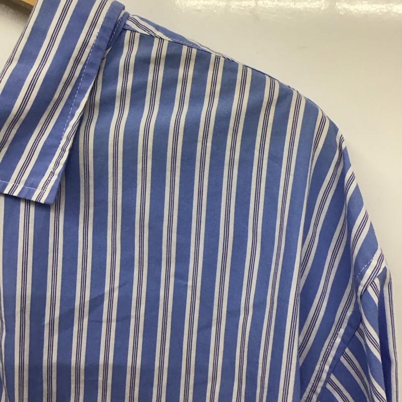 ニコアンド niko and... シャツ、ブラウス 長袖 H201MA23TO M ストライプ マルチカラー / マルチカラー /  メンズ USED 古着 中古 10129938