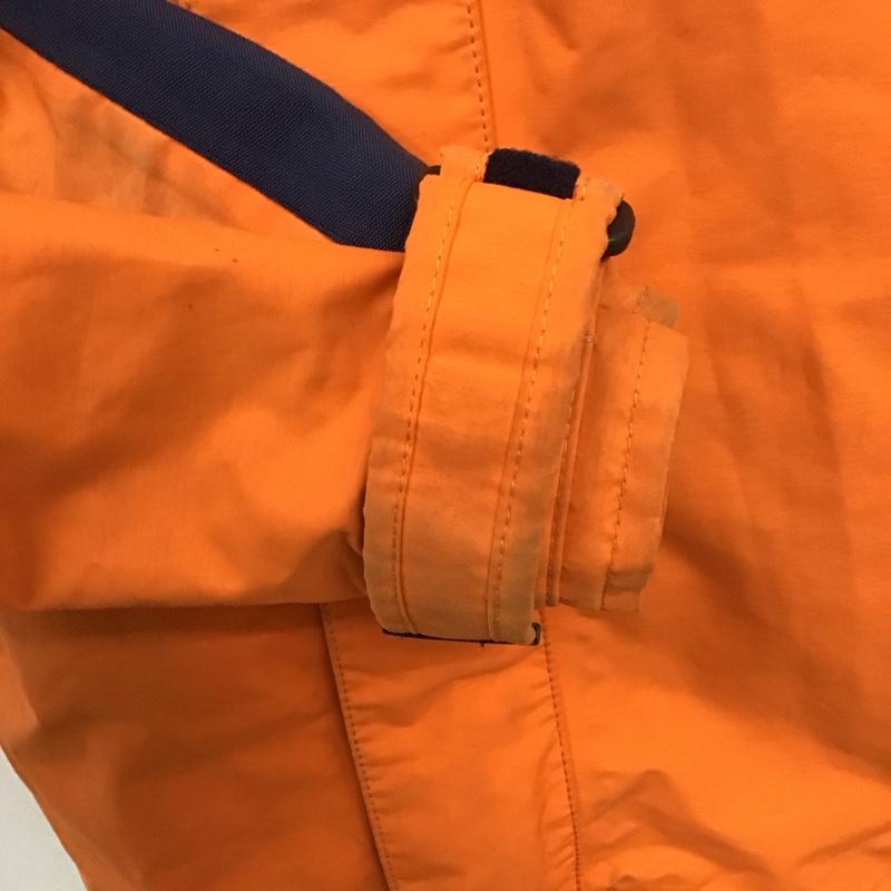 マムート Mammut ジャケット、上着 ジャンパー、ブルゾン ジップアップジャケット ジャンパー アウター アウトドア M ロゴ、文字 橙 / オレンジ / X 紺 / ネイビー /  メンズ USED 古着 中古 10110201