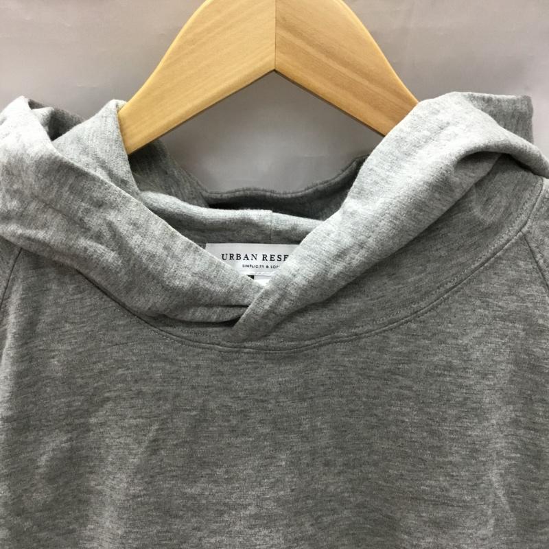 アーバンリサーチ URBAN RESEARCH パーカー 長袖 S 無地 灰 / グレー /  メンズ USED 古着 中古 10110834