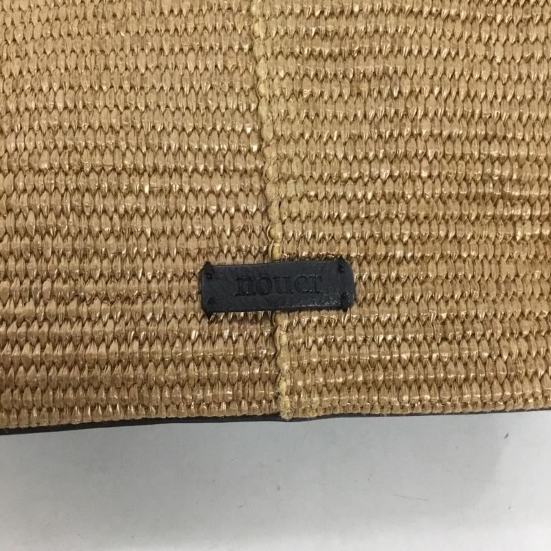 古着 USED ショルダーバッグ ショルダーバッグ nouer ロゴ、文字 黒 / ブラック / X 茶 / ブラウン /  レディース USED 古着 中古 10138495