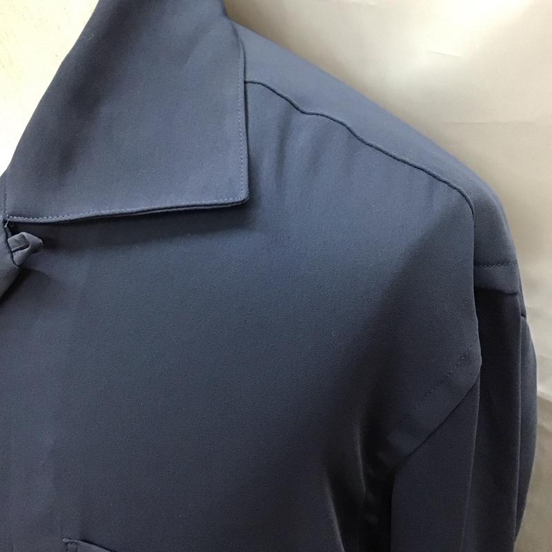 ユナイテッドトウキョウ UNITED TOKYO シャツ、ブラウス 長袖 長袖シャツ カラーシャツ ポケットシャツ 長袖カットソー 1 無地 紺 / ネイビー /  メンズ USED 古着 中古 10117428