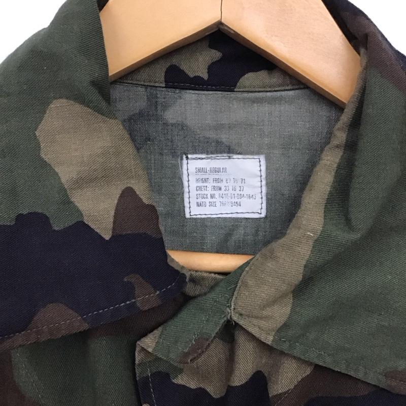 ミリタリー ミリタリー ジャケット、上着 ジャケット、ブレザー ミリタリージャケット 前ボタンジャケット アメリカ軍 フィールドシャツ 80s S カモフラージュ柄・迷彩 マルチカラー / マルチカラー /  メンズ USED 古着 中古 10132427