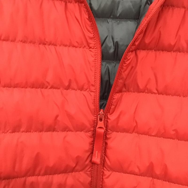 ユニクロ UNIQLO ジャケット、上着 ジャンパー、ブルゾン 311-41999 ウルトラライトダウン ジップアップジャケット アウター M 無地 赤 / レッド /  メンズ USED 古着 中古 10137253