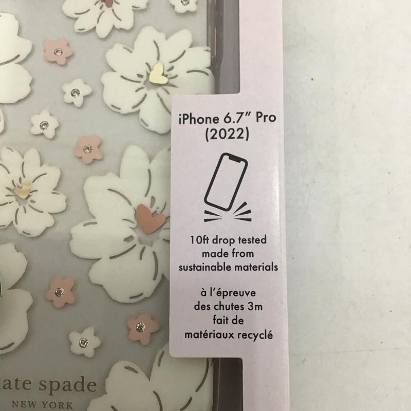 ケイトスペード Kate Spade ファッション小物 ファッション小物 KSIPH-225-CFLCC iPhoneケース iPhone 14 Pro Max Protective Hardshell Case 花柄 マルチカラー / マルチカラー /  レディース USED 古着 中古 10124322