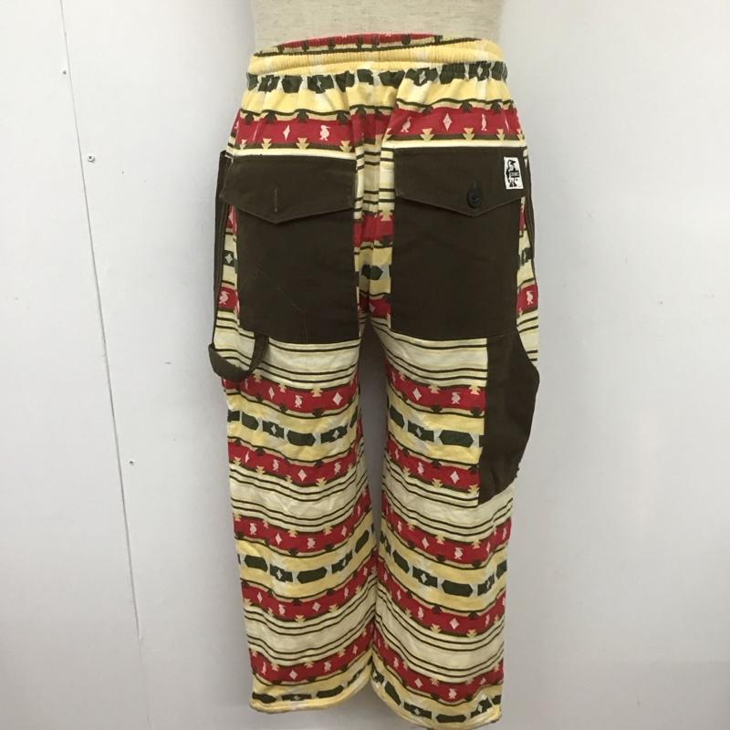 チャムス CHUMS パンツ ワークパンツ、ペインターパンツ カジュアルパンツ ワークパンツ ワイドパンツ 総柄パンツ L プリント マルチカラー / マルチカラー /  メンズ USED 古着 中古 10106814