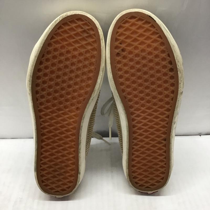 バンズ VANS スニーカー スニーカー V311CF CORD コーデュロイ 23.5cm 23.5cm ワンポイント ベージュ / ベージュ /  レディース USED 古着 中古 10115650