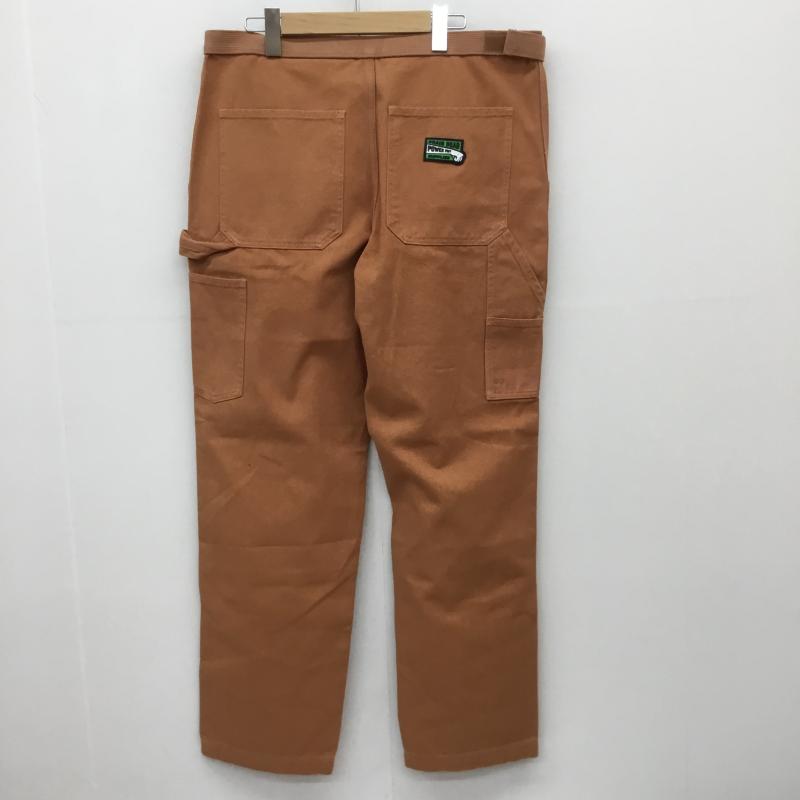 ブレインデット BRAIN DEAD パンツ ワークパンツ、ペインターパンツ XL ワンポイント X 無地 茶 / ブラウン /  メンズ USED 古着 中古 10119971