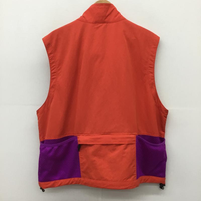 ナイキ エィシージー NIKE ACG ベスト ベスト BQ7210-634 NIKE AS M NRG ACG VEST HABANERO RED M ロゴ、文字 赤 / レッド / X 紫 / パープル /  メンズ USED 古着 中古 10149774